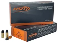 HSM SUBSONIC 9MM LUGER 180GR HARD CAST LEAD FN 50RD 10BX/CS