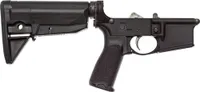 Bravo COMPLETE LOWER RECEIVER W/ GUNFIGHTER STOCK BLK