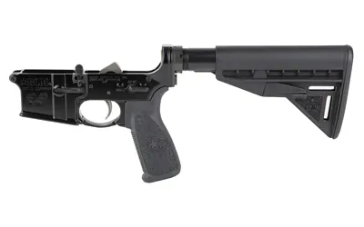 BCM CMPLT LWR W/BCM STK MD 3 BK BLEM
