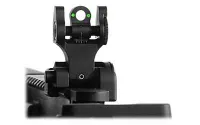 Troy Ind AR-15  FLIP-UP ADJ TRITIUM HK-STYLE REAR SIGHT BLACK
