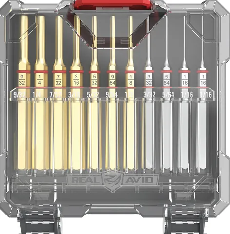 REAL AVID ACCU-PUNCH 11PC BR/STL PCH