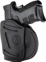 1791 GUNLEATHER 1791 4 Way Holster Stealth Blk RH Sz 4