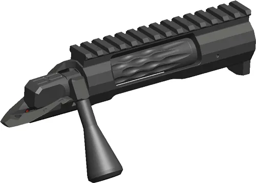 FAXON FX7 ACTION .308 BOLT FACE MATTE DLC FINISH