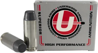 UNDERWOOD AMMO 10MM 200GR. HARD CAST FLA...