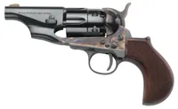 Taylor's 1860 Army Snub Nose .44 3in 6rd Blued / Case Hardened Revolver
