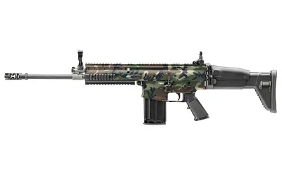 FN SCAR 17S NRCH Woodland Camo