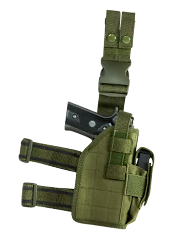 Drop Leg Universal Holster Green CVDLHOL...