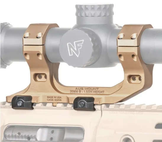 AUS Optic Mount 30mm 1.93" FDE