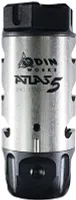 Odin Works AR-15 ATLAS 5 COMPENSATOR 22 CALIBER 1/2-28 SS SILVER