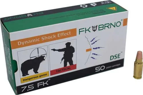 FK BRNO FK BRNO 7.5 FK 101GR SOLID COPPER 50RNDS PER BOX