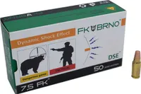 FK BRNO FK BRNO 7.5 FK 101GR SOLID COPPER 50RNDS PER BOX