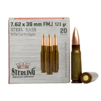STERLING SC 762X39 123GR FMJ 20/1000