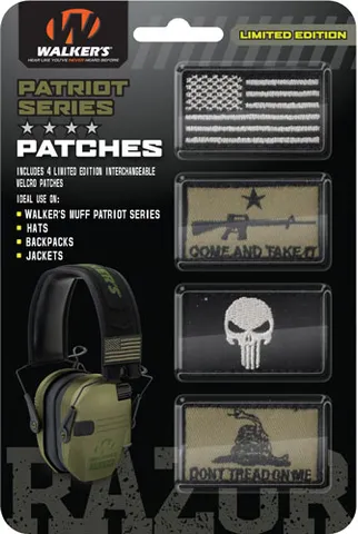 Walkers WLK PATRIOT PATCH KIT 4 ASSORT