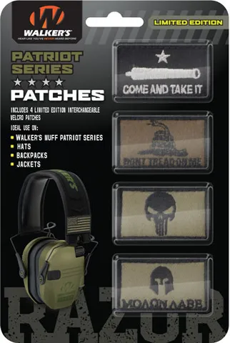 Walkers WLK PATRIOT PATCH KIT 4 ASSORT