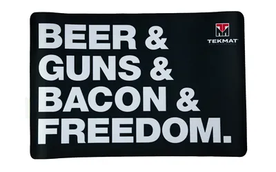 TekMat TEKMAT MAT BEER/GUNS/BACON & FREE...