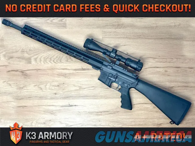 Anderson AR-15 Rifle | 5.56 NATO | 20" Barrel | Vortex Optic and Upgrades Included