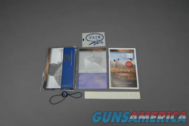 FAIR CARRERA IV, 12 GAUGE, 32" O/U PORTED BARRELS *BNIB*