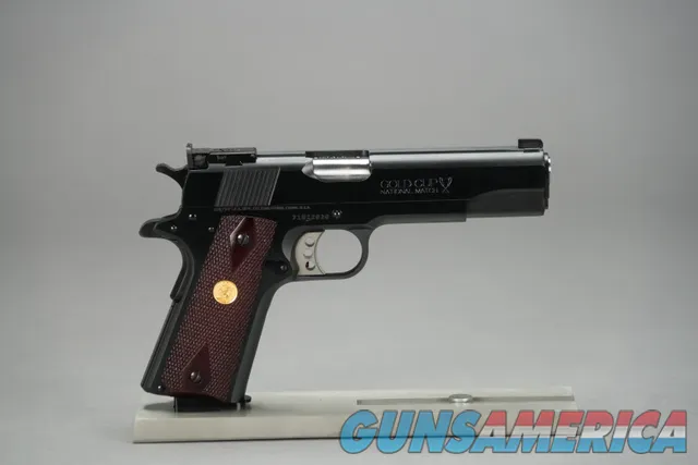 COLT GOLD CUP NATIONAL MATCH 45ACP, 5" B...