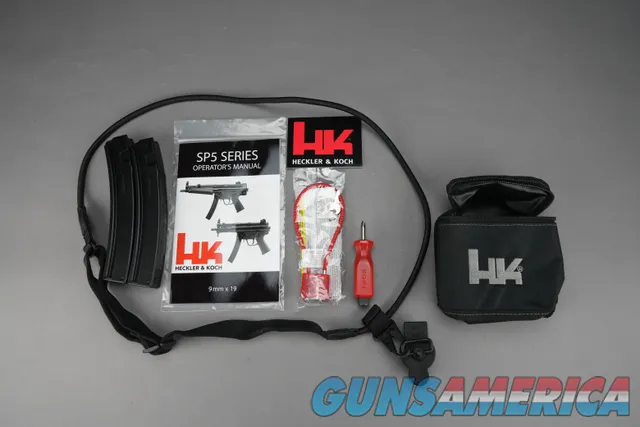 Heckler & Koch SP5K-PDW With Folding Brace 9mm *Brand New*