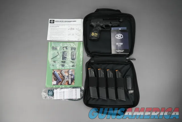 FN 509 MIDSIZE TACTICAL, 9MM, 4.5" THREADED BARREL / 24+1 *BNIB*