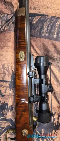 T/C Hawken percussion muzzleloader with scope and sling