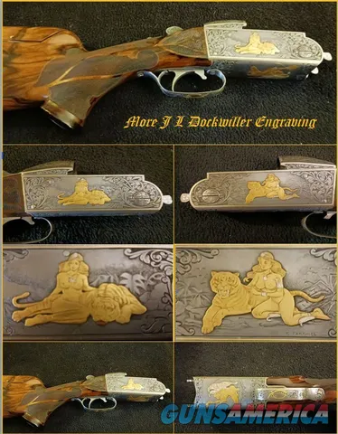 Dockwiller Exhibition Grade 4 Gauge Shotgun Set