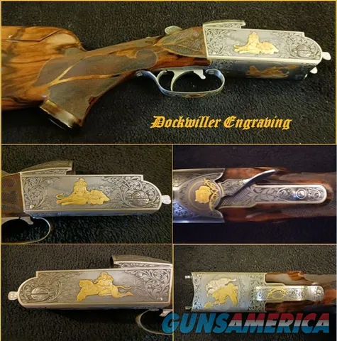 Dockwiller Exhibition Grade 4 Gauge Shotgun Set