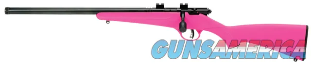 Savage Rascal FV-SR 22 Long Rifle 16.12in 1rd Pink Synthetic Left-Hand Bolt Action Rifle