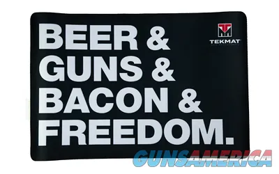 TekMat TEKMAT MAT BEER/GUNS/BACON & FREEDOM