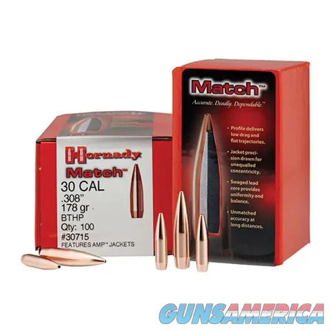 Match 30 Cal 308 155GR BTHP 3039