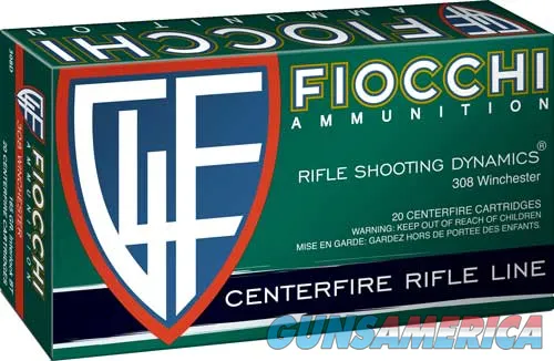 Fiocchi Shooting Dynamics Rifle 308D