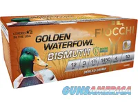 FIOCCHI GOLDEN BISMUTH 12GA. 3" 1450FPS. 1-3/8OZ. #4 10-PK