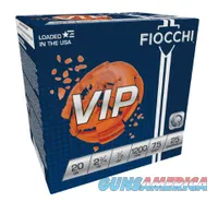 FIOCCHI VIP 20GA 2.75'' 7/8OZ #7.5 25/BX