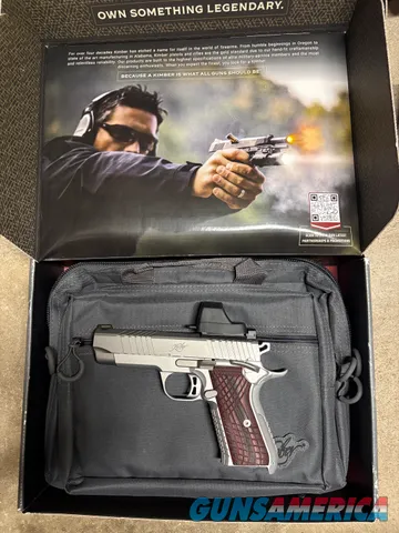 Kimber 1911 9mm Stainless Optics-Ready w/ Red Dot