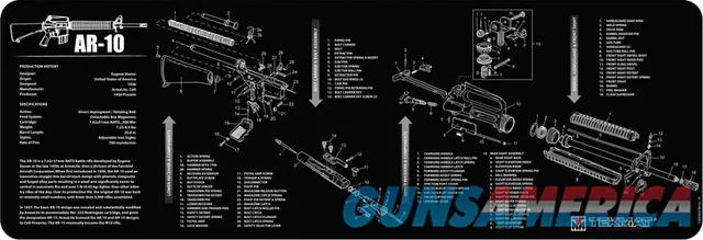 TekMat TEKMAT RIFLE MAT AR10 BLK