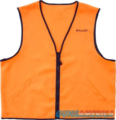 ALLEN DELUXE HUNTING VEST ORANGE MEDIUM ...