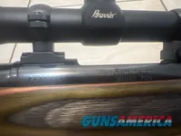Bolt-Action Rifle with Scope, Bipod, and Sling