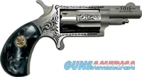 NAA 50TH ANNIVERSARY 22MAG BLACK PEARL GRIP ENGRAVED 5RD NAA-22M-50