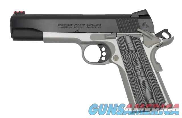 Colt Series 70 Competition Plus 1911, .45 ACP, Two Tone