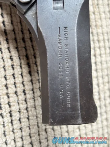 Vintage H&R Handgun Co. marked frame, blued steel