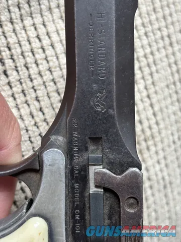 Vintage H&R Handgun Co. marked frame, blued steel