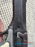 Vintage H&R Handgun Co. marked frame, blued steel