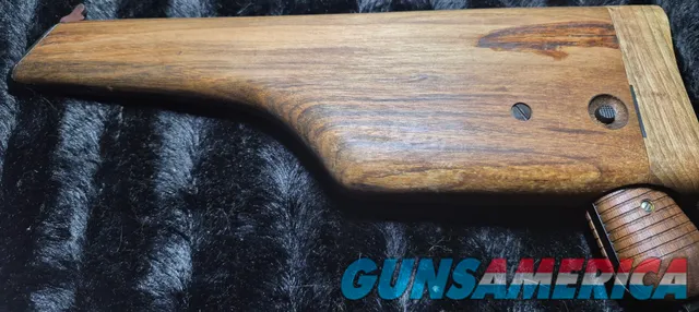 Mauser C96 Broomhandle Pistol w/ Wood Grips