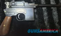Mauser C96 Broomhandle Pistol w/ Wood Grips