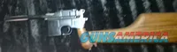 Mauser C96 Broomhandle Pistol w/ Wood Grips