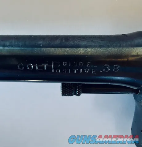 Colt Police Positive .38 vintage double-action revolver