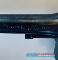 Colt Police Positive .38 vintage double-action revolver
