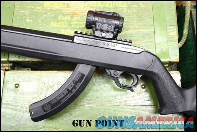 Custom Ruger 10/22 Integrally Suppressed “Black Hunter” Magpull Edition