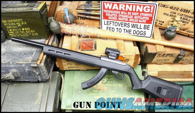 Custom Ruger 10/22 Integrally Suppressed “Black Hunter” Magpull Edition