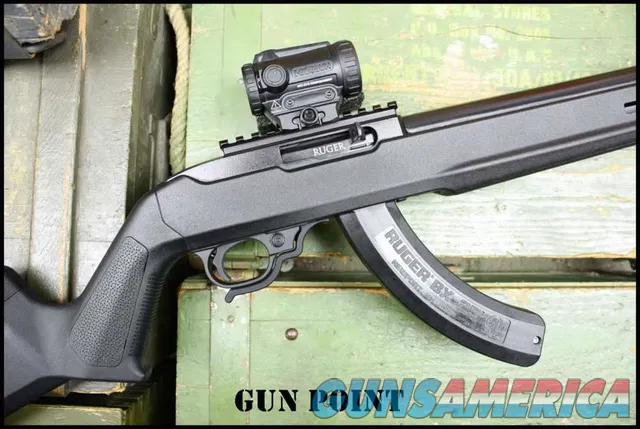 Custom Ruger 10/22 Integrally Suppressed “Black Hunter” Magpull Edition